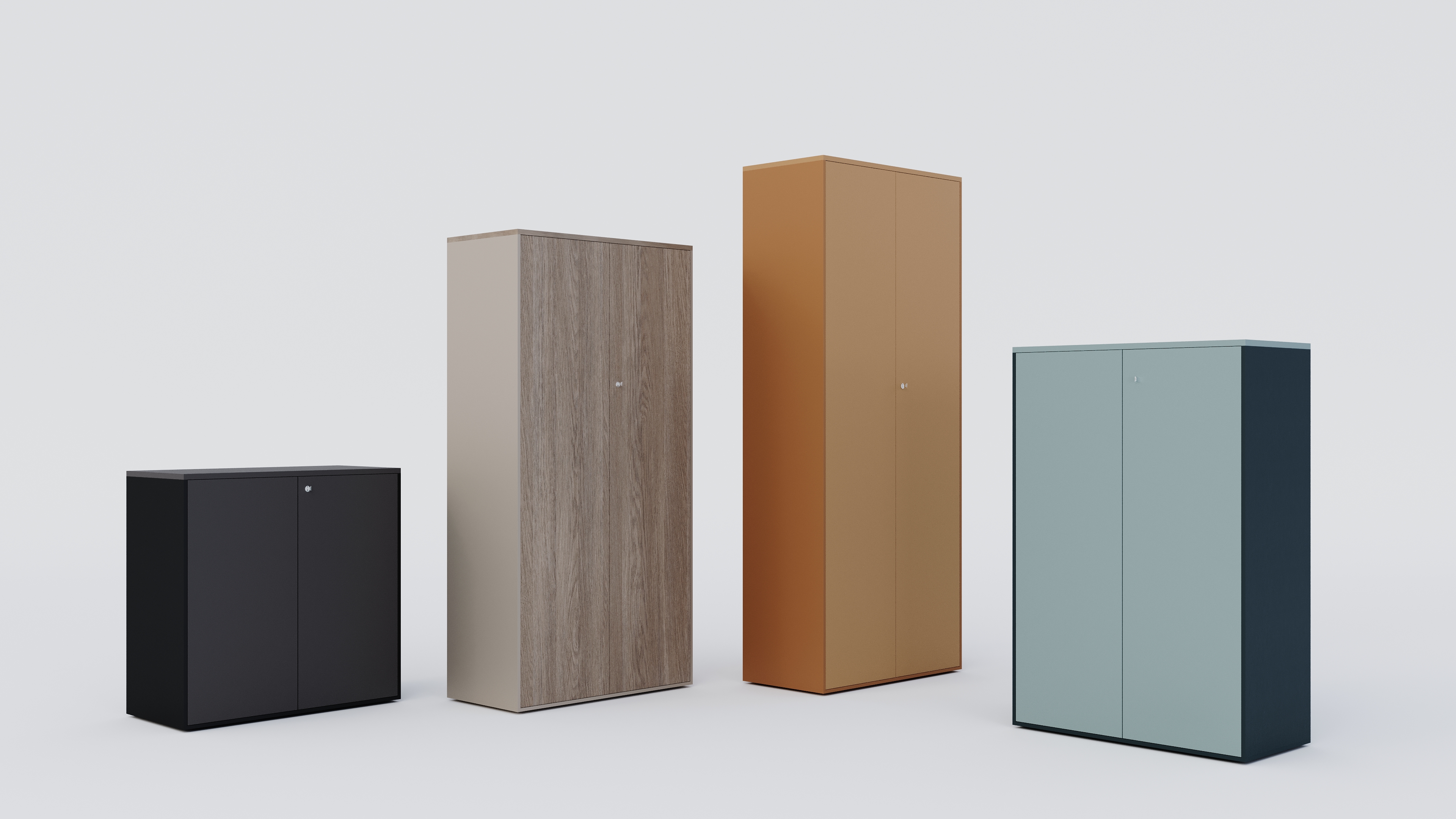 Metal Gövdeli Dolaplar